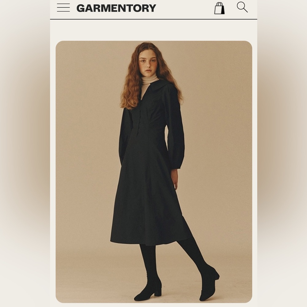 WNDERKAMMER cotton flared dress